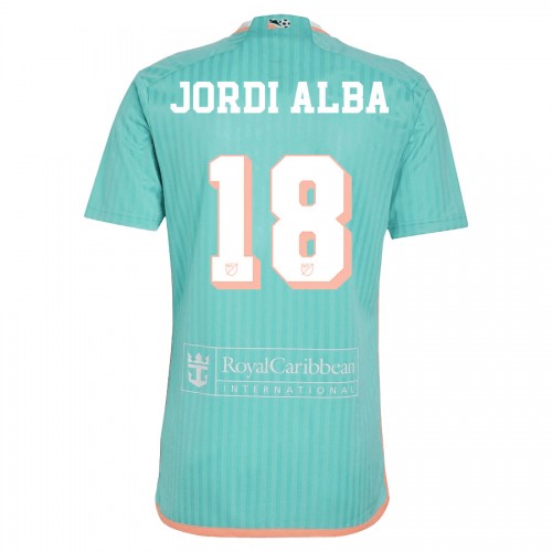 Fotbalové Dres Inter Miami Jordi Alba #18 Alternativní 2024-25 Krátký Rukáv